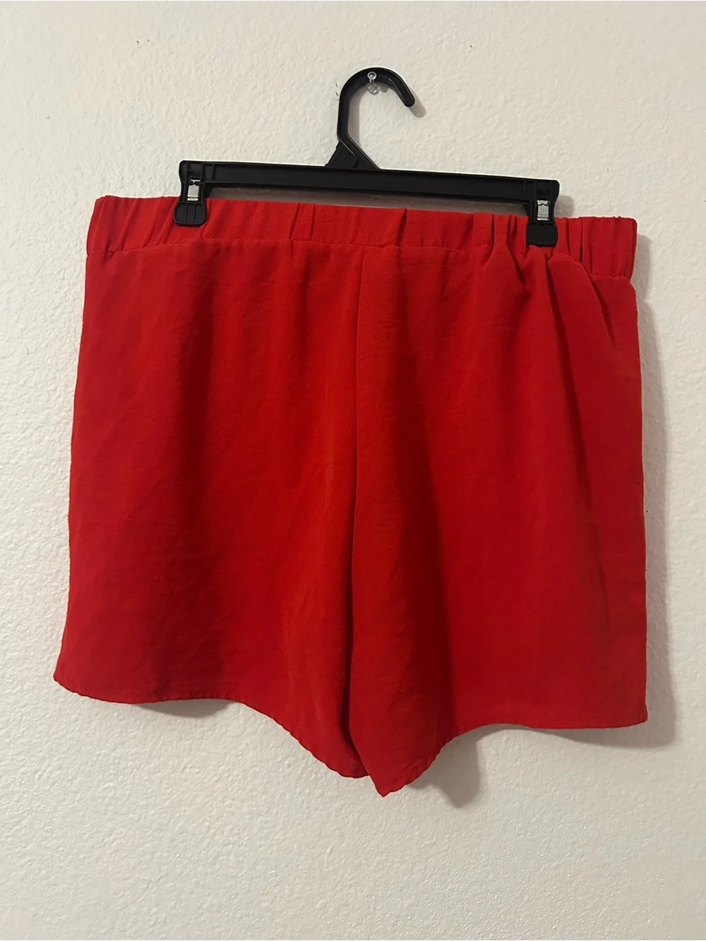 Red Paperbag Shorts